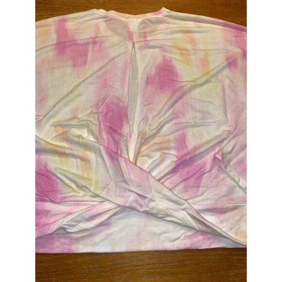 Tie-Dye Long Sleeve Crewneck Sweatshirt With Twist Back - Picture 5 of 5